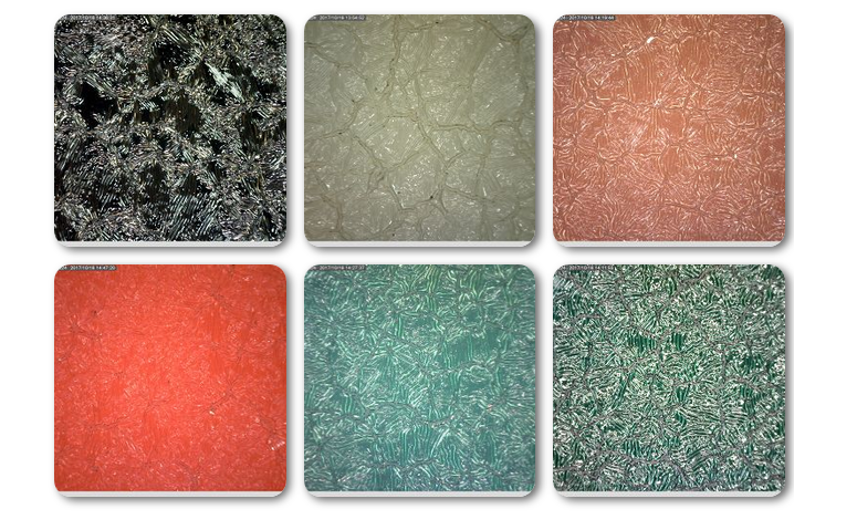 寶鋼黃石彩涂網(wǎng)紋藝術效果